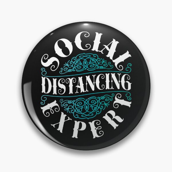 Item preview, Social Distancing Expert designed and sold by Make-My-Fun.