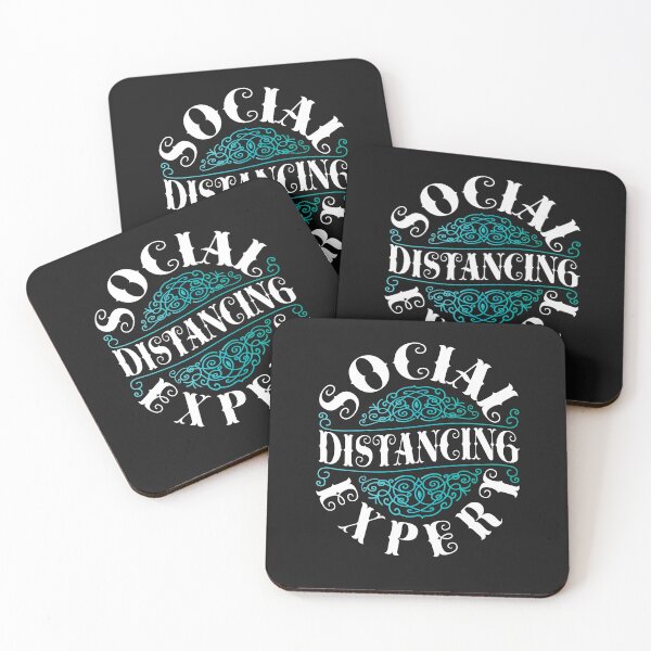Item preview, Social Distancing Expert designed and sold by Make-My-Fun.