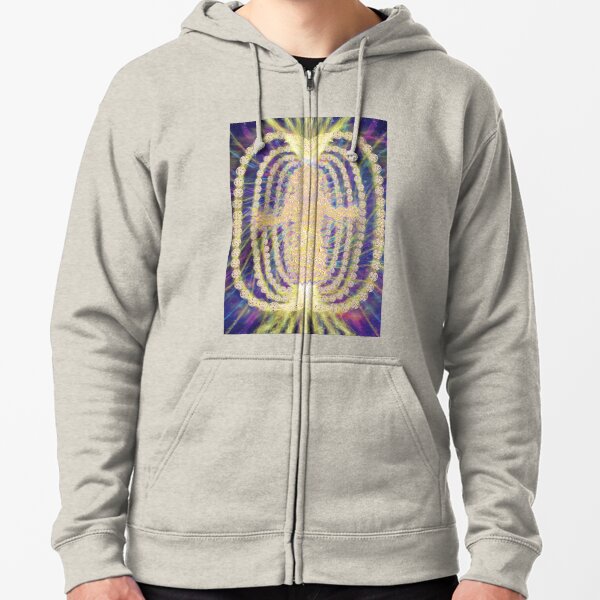Watts going on man! Zipped Hoodie
