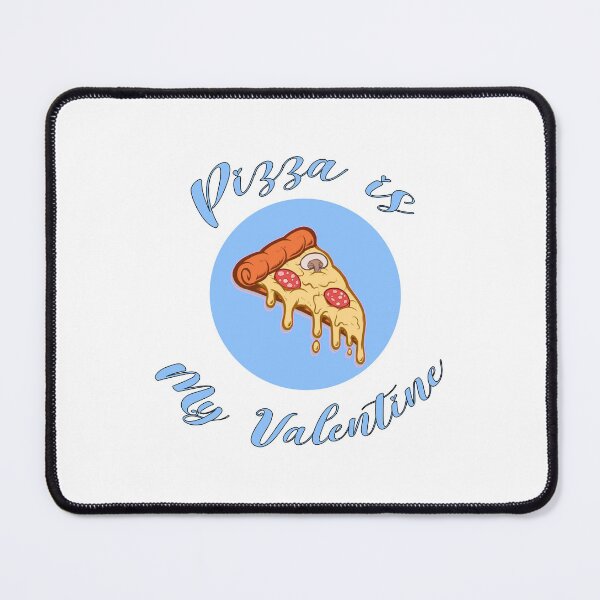 Item preview, Pizza Is My Valentine Blue Aesthetic designed and sold by PourElla.