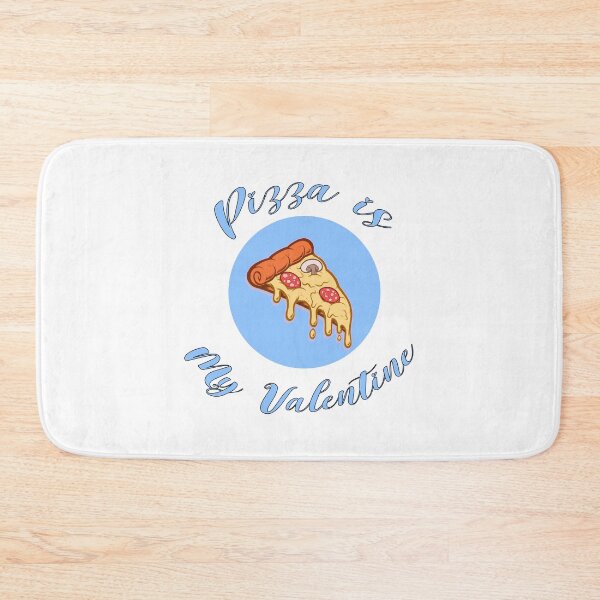 Item preview, Pizza Is My Valentine Blue Aesthetic designed and sold by PourElla.