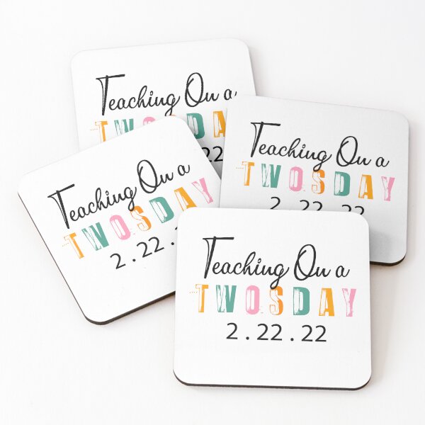 Item preview, teaching on twosday 2-22-22 22nd february 2022 school teachers designed and sold by LUXE SHIRT.