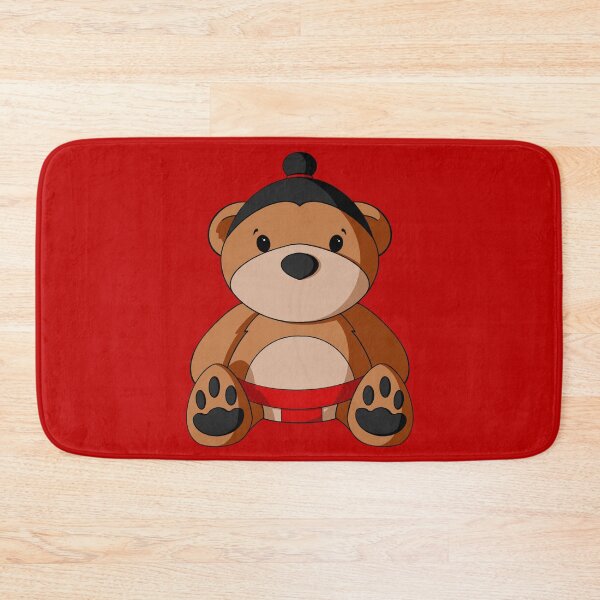Artikelvorschau, Sumo-Teddybär entworfen und verkauft von Alisha Ober Designs.