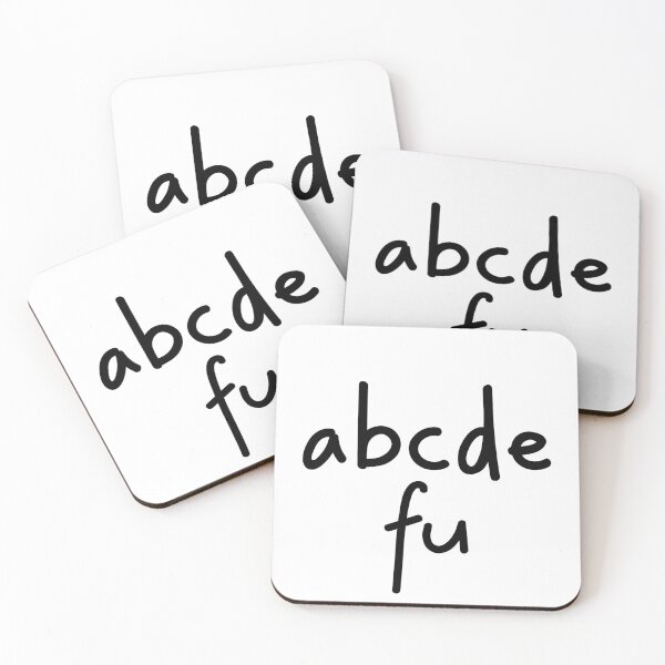 Item preview, Abcde Fu - 3 designed and sold by Discendo.
