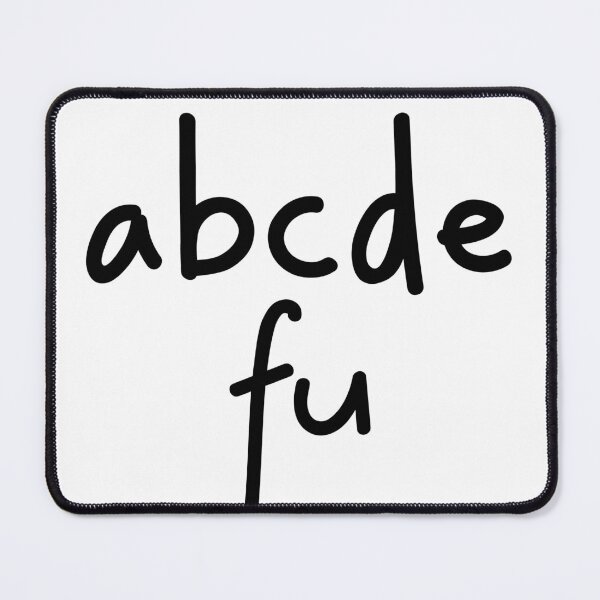 Item preview, Abcde Fu - 3 designed and sold by Discendo.