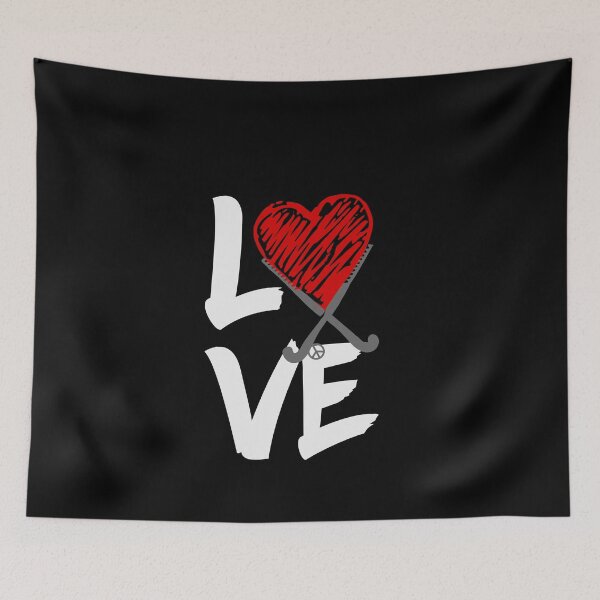 Item preview, Field Hockey Lover player I love Hockey girl gift Feldhockey designed and sold by Kalli-design.
