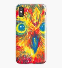 primary color owl iPhone Case/Skin