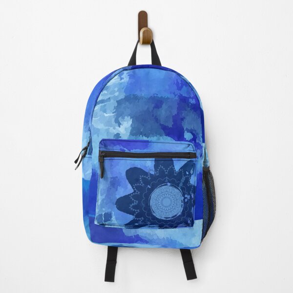 Item preview, Abstract Blue Mandela in Flower designed and sold by Project182500.