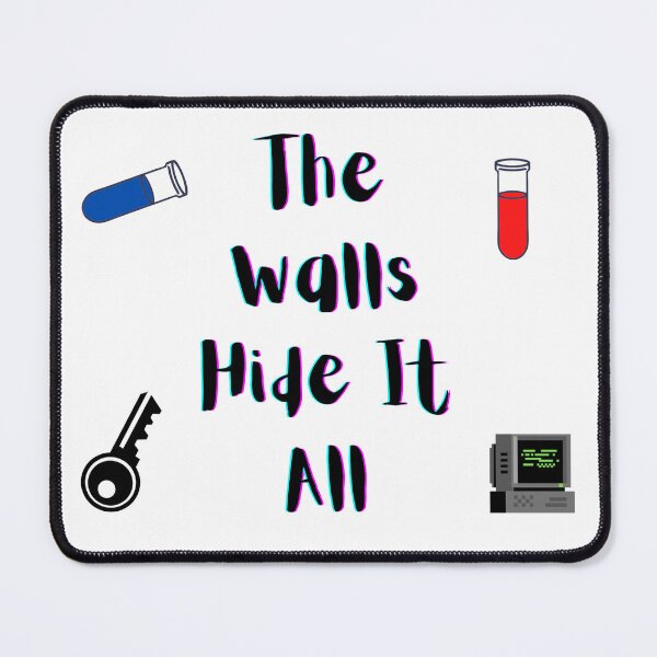 Item preview, The Walls Hide It All designed and sold by Cora Gregory.