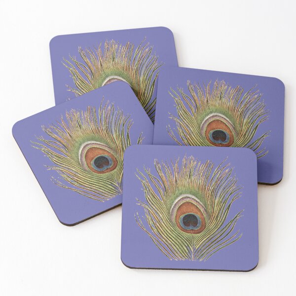 Artikelvorschau, Wunderschöne Pfauenfeder mit wunderschönen Edelsteinfarben groß entworfen und verkauft von RedThorThreads.