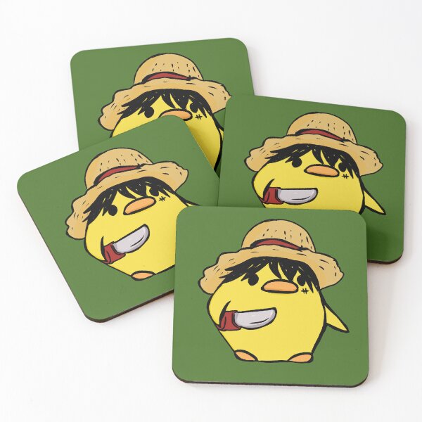 Artikelvorschau, Ente mit einem Messer, süße Enten, Anime-Liebhaber, Anime-Aufkleber, Manga-Sticker entworfen und verkauft von Hasnaeart.