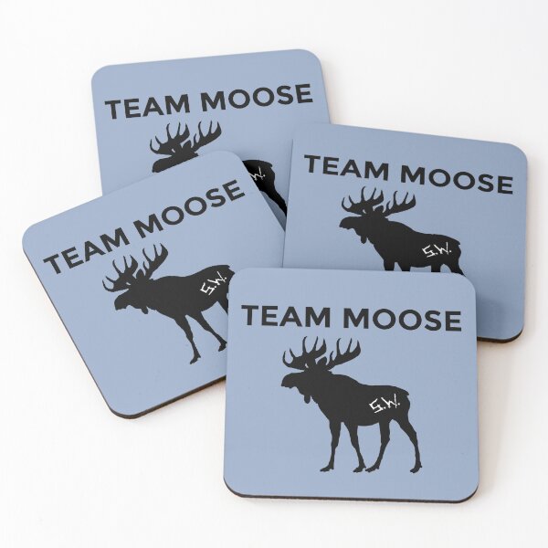 Item preview, team moose - black designed and sold by lexicolor.
