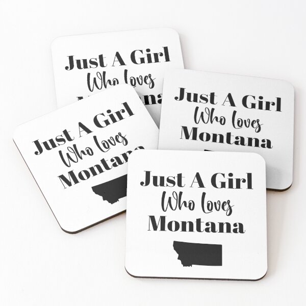 Item preview, Copy of Just A Girl Who Loves Montana designed and sold by Losthorsedesign.
