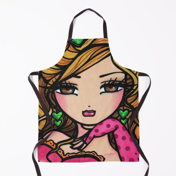 Item preview, Valentines Day Sweet Candy Girl Whimsical Fantasy Art designed and sold by hannahlynnart.