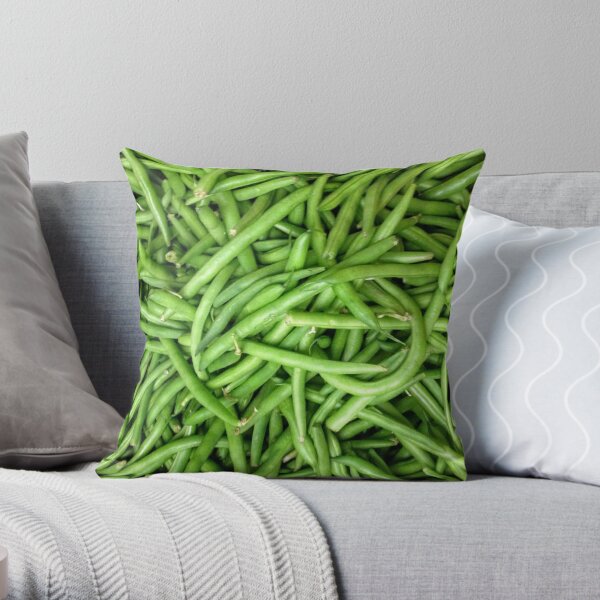 Green on sale bean pillow