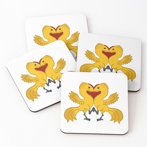 Item preview, Chocobo Heart designed and sold by sewohayami.