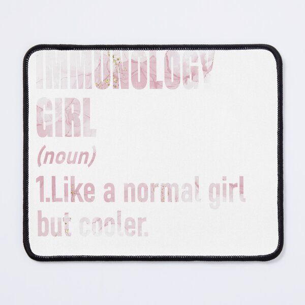 Item preview, Watercolor Immunology Girl Funny Saying designed and sold by Flying-Pencil.