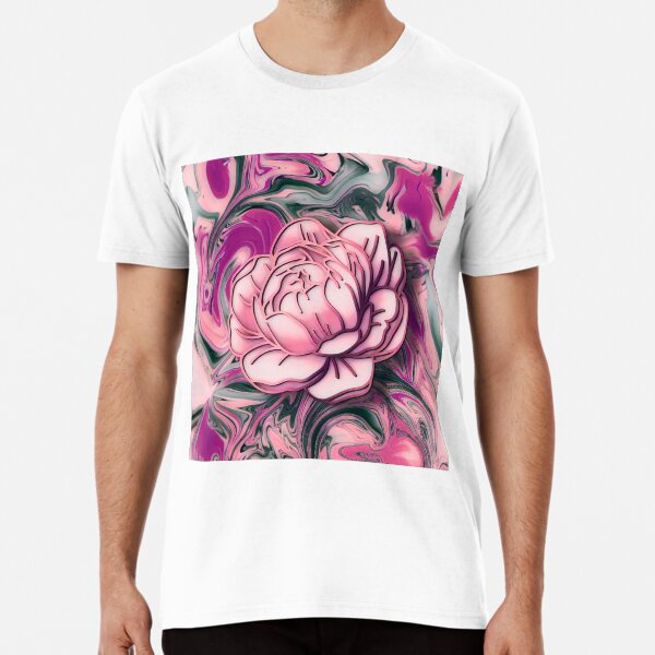 Nuevo Camiseta floja de degradado con impresión cache adorable para mujer Púrpura Nuevo Camiseta floja de degradado con impresión cache adorable para mujer Púrpura