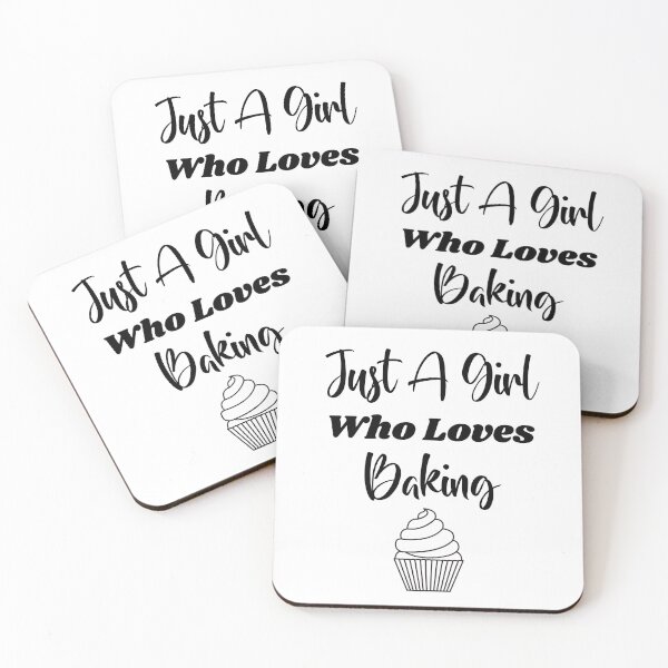 Item preview,  Just A Girl Who Loves Baking designed and sold by Losthorsedesign.