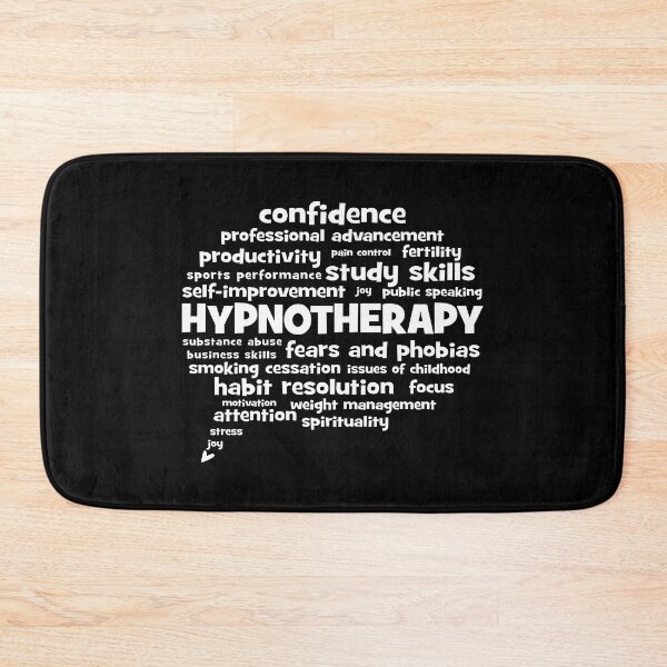 Item preview, Hypnotherapy Words (White Text Edition) designed and sold by LouiseFranksArt.
