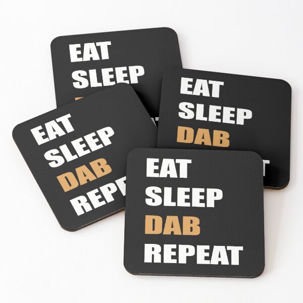Item preview, Eat Sleep Dab Repeat-Funny Stoner THC Extracts Cannabis Concentrates  designed and sold by YomeHayin.