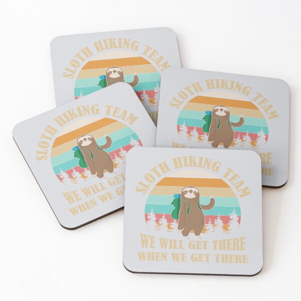 Item preview, Sloth Hiking Team designed and sold by Make-My-Fun.