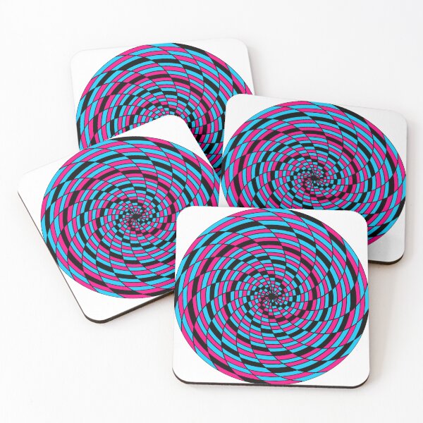 Item preview, Geometric spiral - colour combo 2 designed and sold by Rtsartmania.
