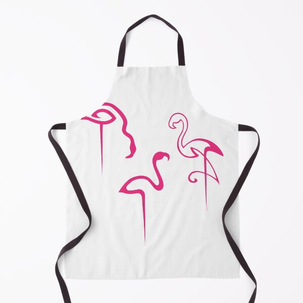 Item preview, 3 cute pink flamingo clipart - watercolor artwork designed and sold by The-Meraki-Man.