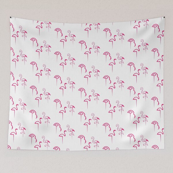 Artikelvorschau, 3 niedliche rosa Flamingo-Cliparts - Aquarellgrafik entworfen und verkauft von The-Meraki-Man.