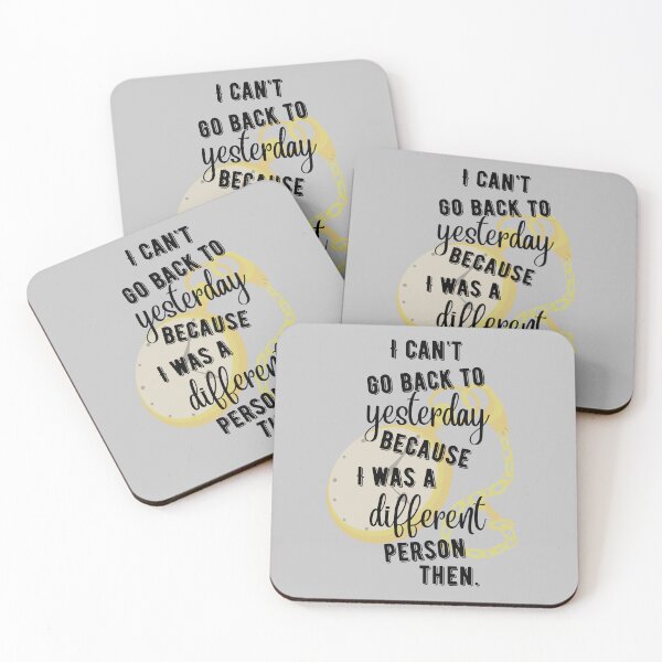 Item preview, Can't go back to yesterday designed and sold by MadTeaDesign.