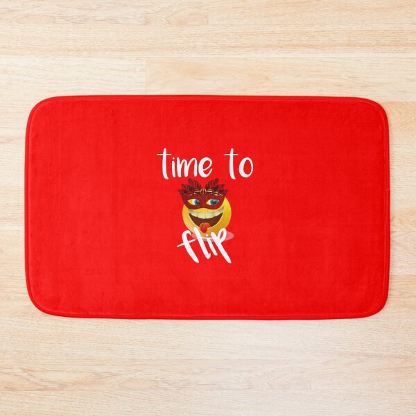Item preview, Time to Flip Happy Face designed and sold by FeelTune.