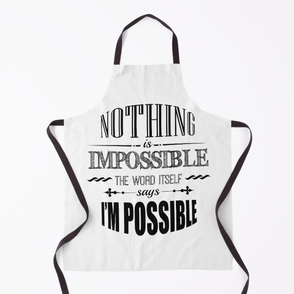 Item preview, Nothing Is Impossible The Word Itself Say I'm Possible - Positive Quotes - Affirmation designed and sold by SpotWarehouse.