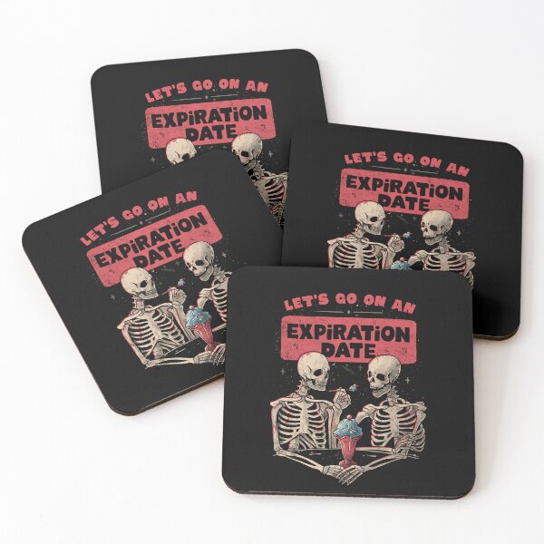Item preview, Expiration Date - Death Skull Valentines Gift designed and sold by EduEly.