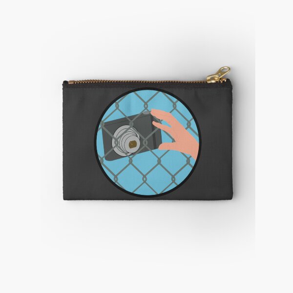 Item preview, Touch My Camera Through the Fence designed and sold by creamsicle cat crafts.