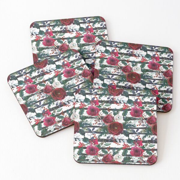 Item preview, Red and White Roses Bouqet Pattern designed and sold by Dragan Kitic.