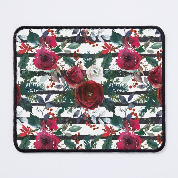 Item preview, Red and White Roses Bouqet Pattern designed and sold by Dragan Kitic.