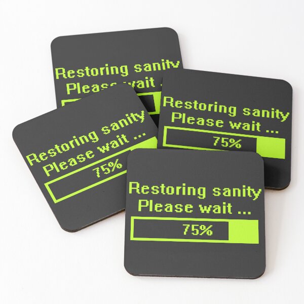 Item preview, Restoring Sanity designed and sold by firespriteuk.