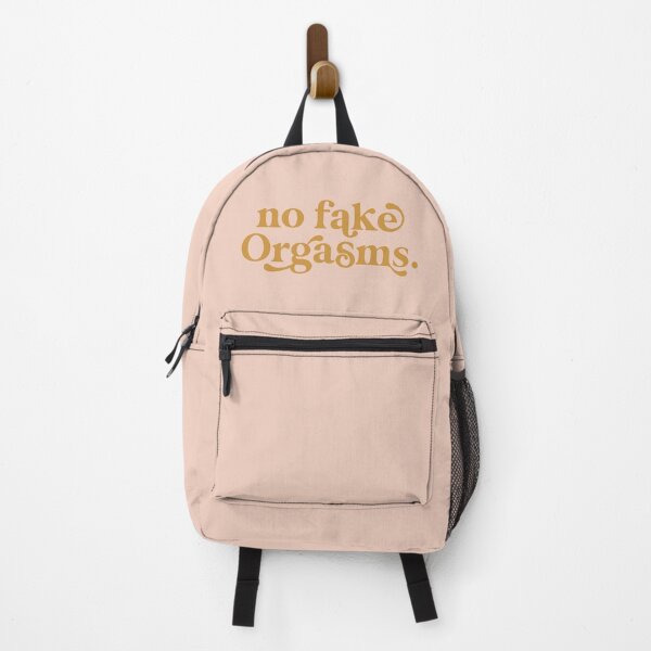 Item preview, No Fake Orgasms in Gold / Rose designed and sold by Africanism.