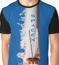 SpaceX Falcon 9 Launch Graphic T-Shirt
