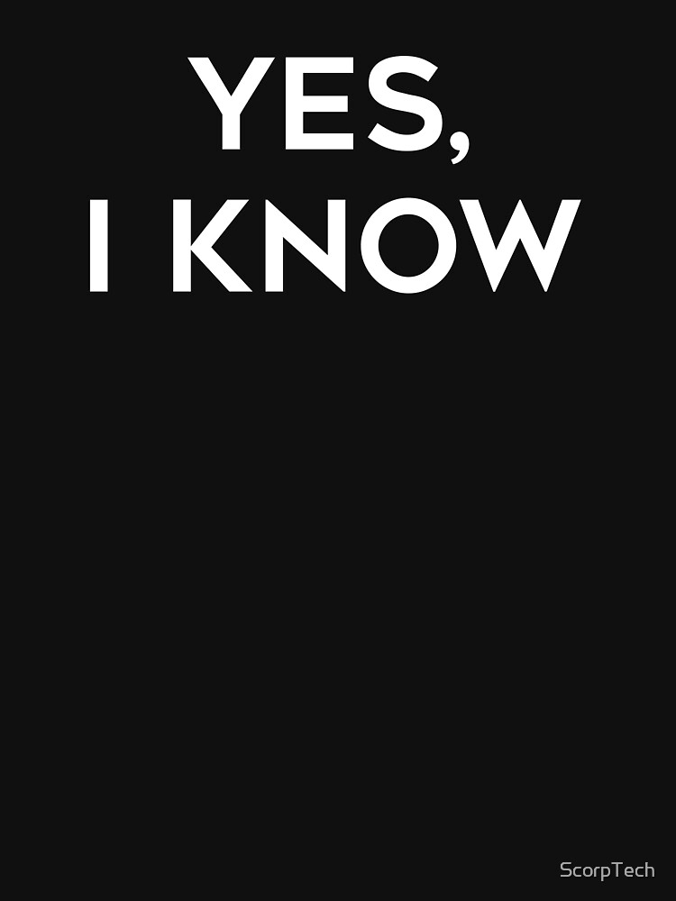Yes, I know by ScorpTech