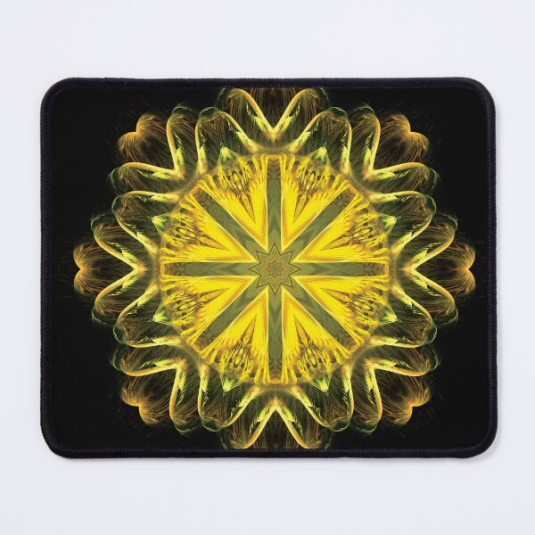 Item preview, Two crosses overlap on a yellow roundel designed and sold by effervescence.