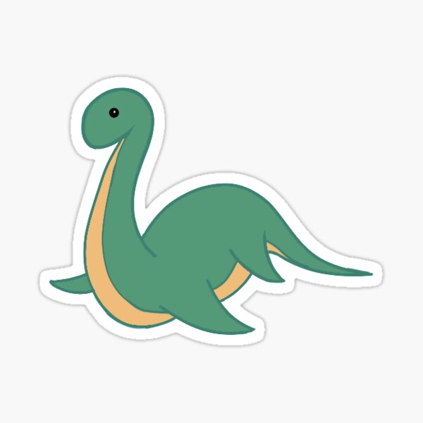 Simple Green Nessie Sticker