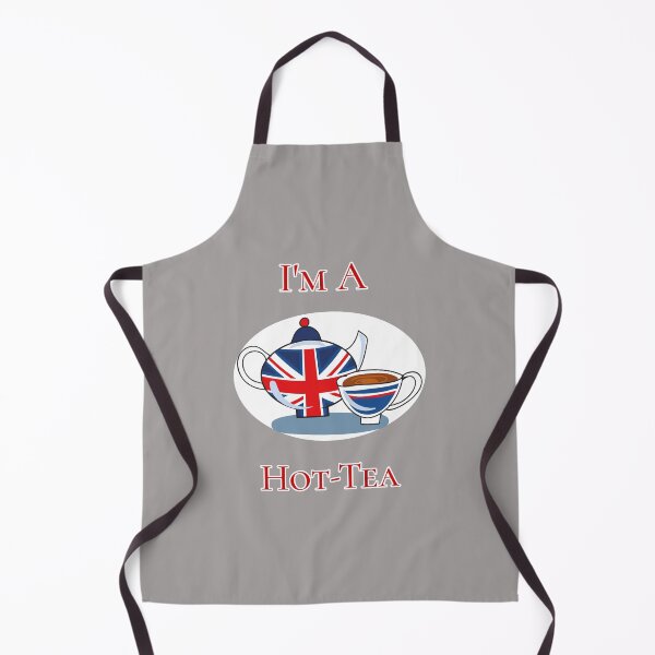 Item preview, I'm A Hot Tea Tea Pot Cup British Flag Design designed and sold by Angela Mello.