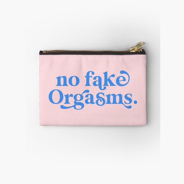 Item preview, No Fake Orgasms in Violet / Rose designed and sold by Africanism.