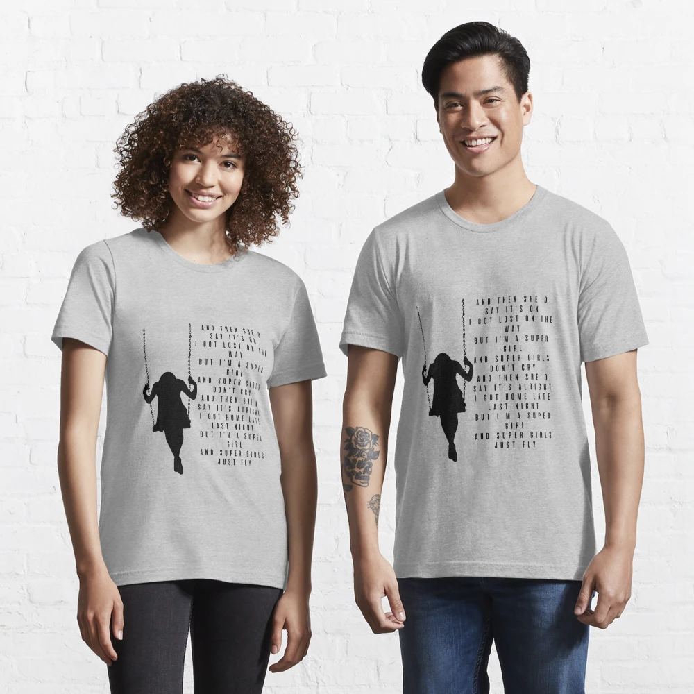 Super girl shirt sales