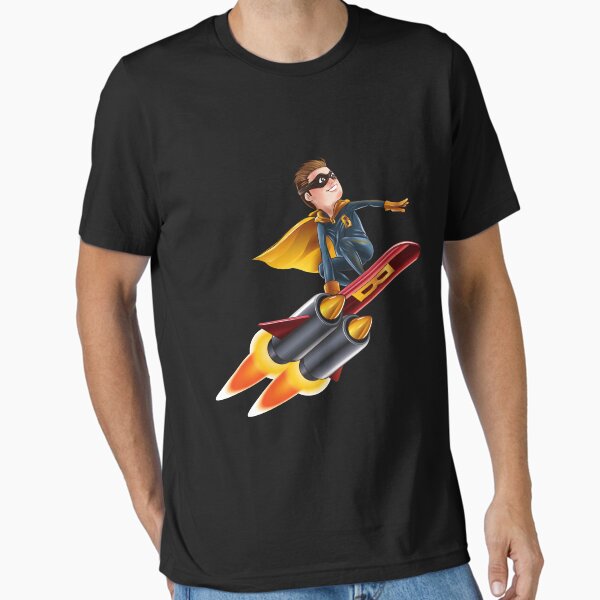 Item preview, Invincible rocket  super hero art design  designed and sold by Rikirajmoniram.
