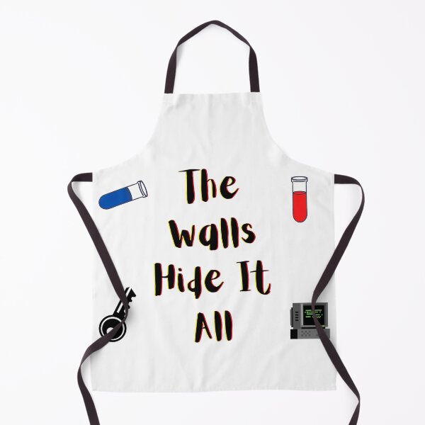 Item preview, The Walls Hide It All yellow and red  designed and sold by Cora Gregory.