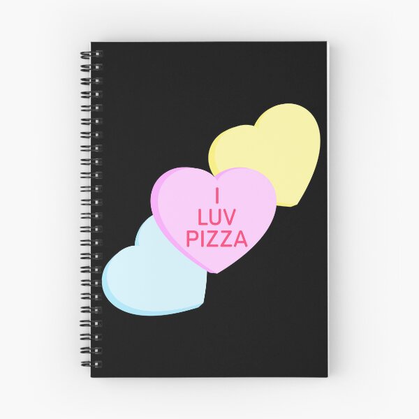 Item preview, Conversation Hearts - I Luv Pizza - Valentines Day designed and sold by skauff.