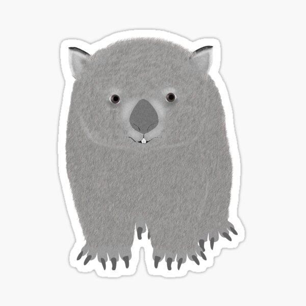 Vista previa del artículo con la obra «Wombat», diseñado y vendido por ljdizigns.