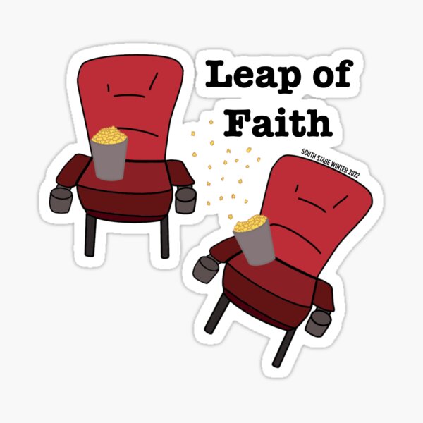 Leap of Faith Sticker